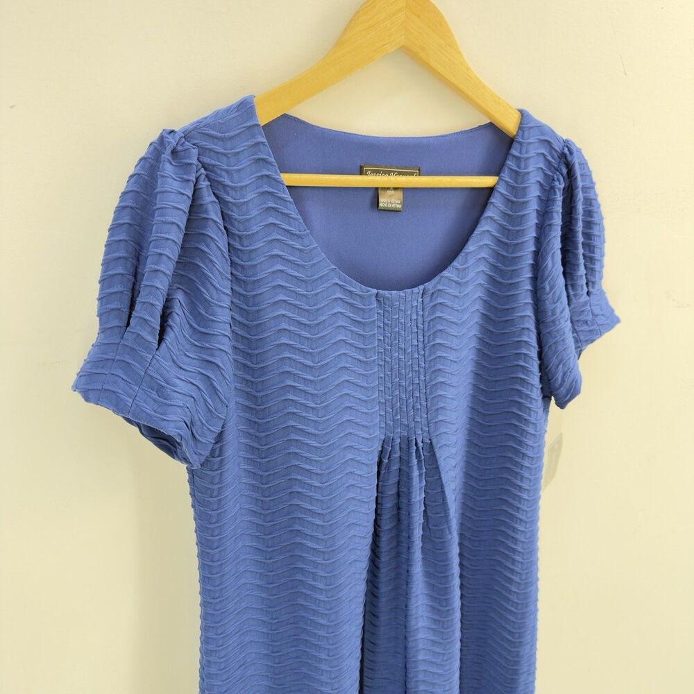 Bundle 2 Jessica Howard Women Navy Dress Size 10 Petite Flowers Blue - Picture 15 of 16